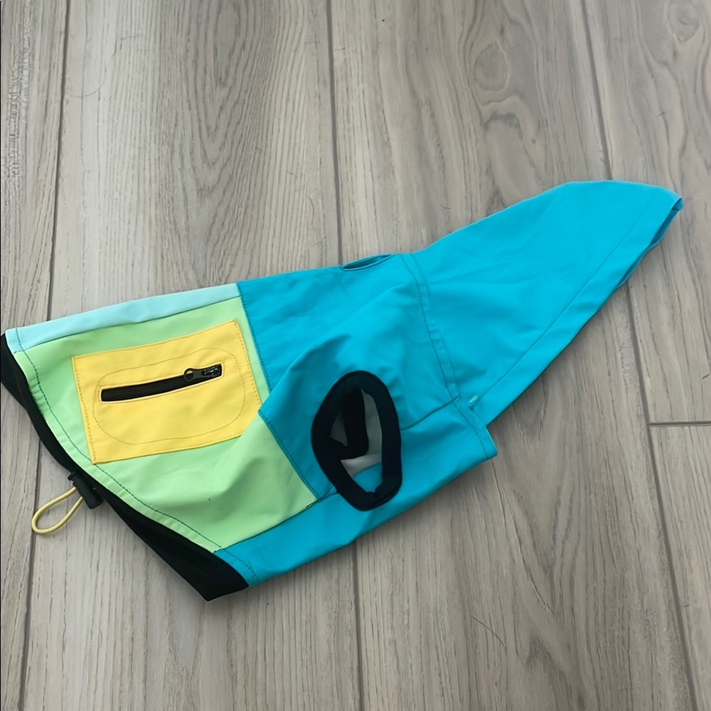 Colorful Dog Jacket with Pocket